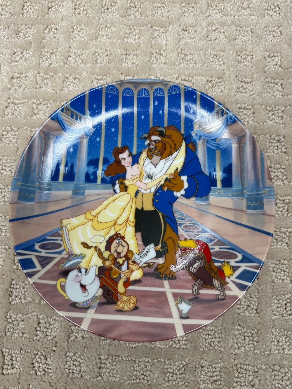 Love’s First Dance Beauty & The Beast Collector Plate